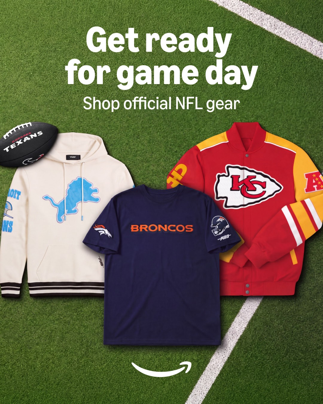 Amazon.com flatlay ad reference