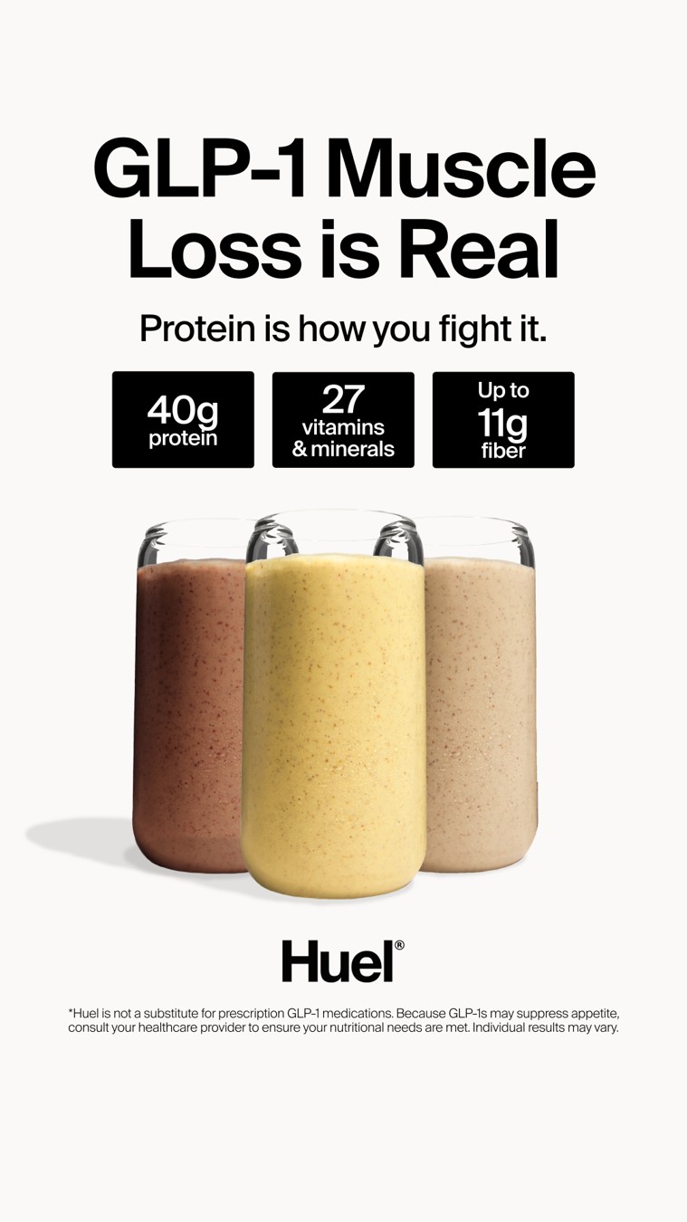 Huel static ad reference