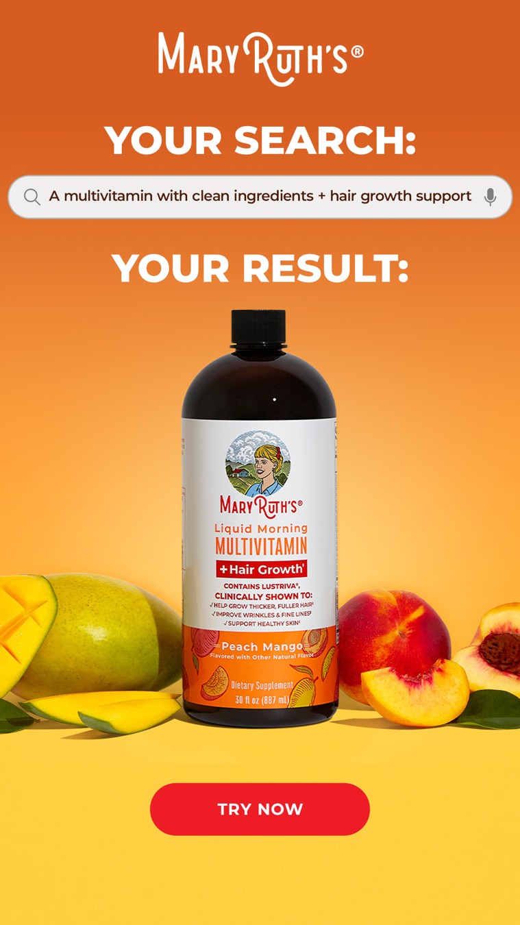 MaryRuth's native search ad reference