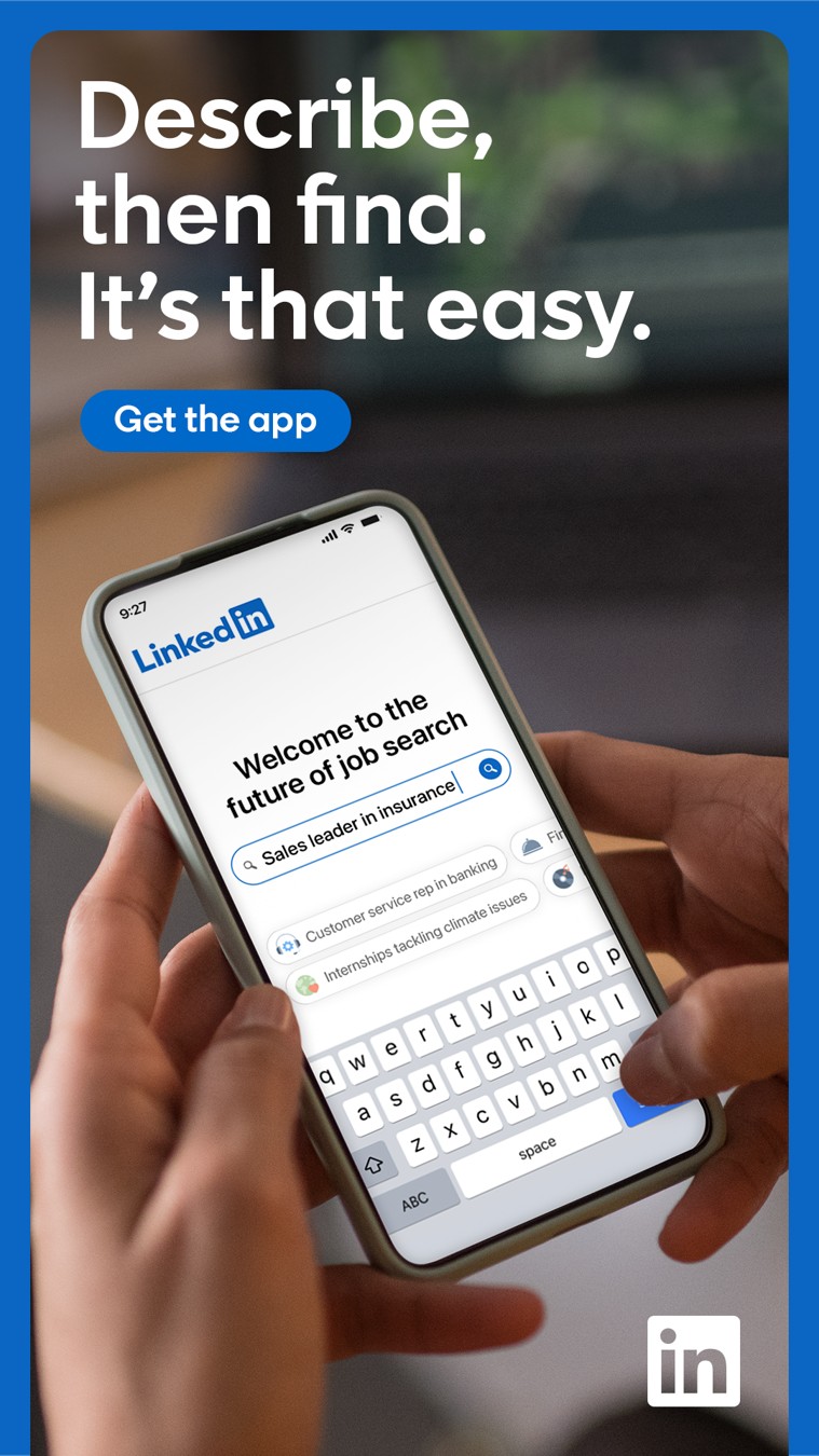 LinkedIn static ad reference