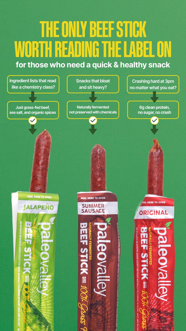 Paleovalley feature benefit pointout ad reference