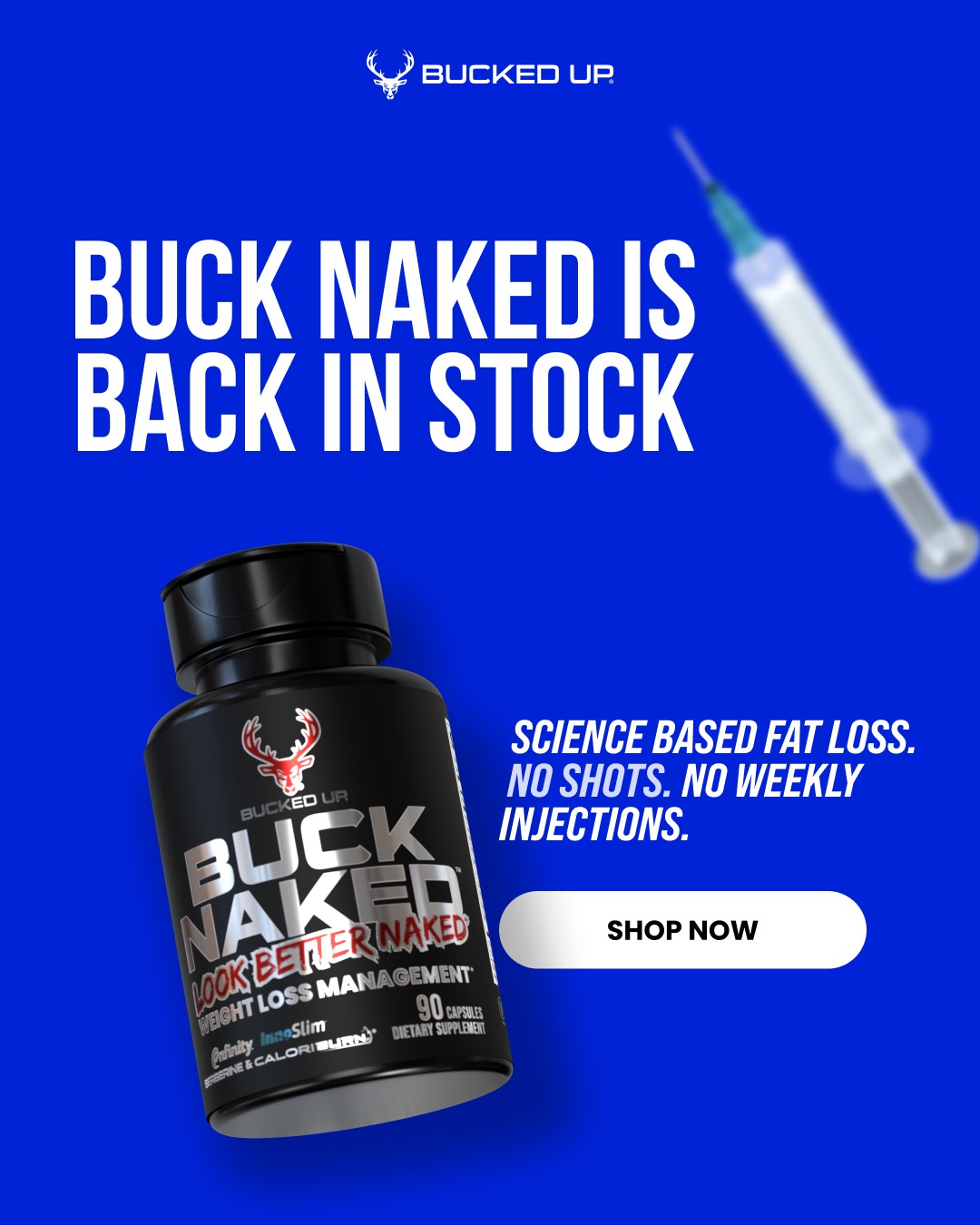 Bucked Up static ad reference