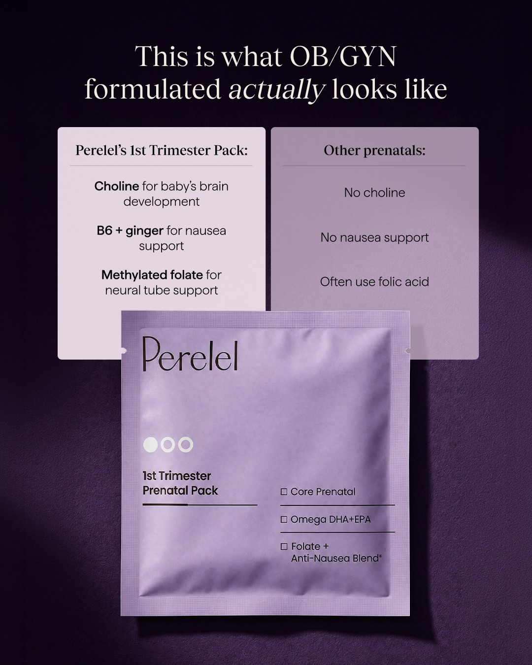 Perelel static ad reference