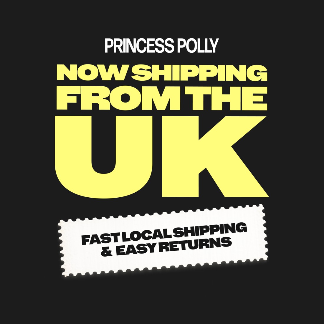 PRINCESS POLLY static ad reference