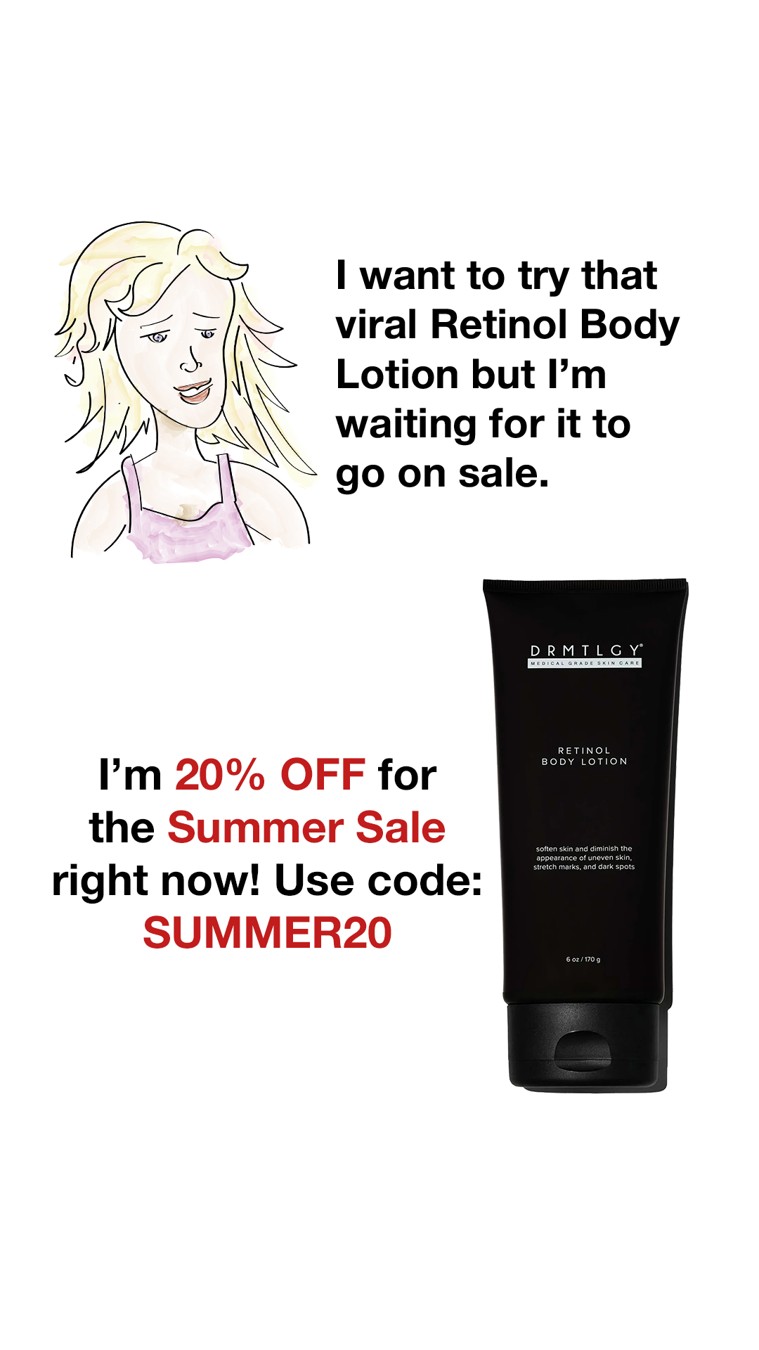 DRMTLGY comic strip ad reference