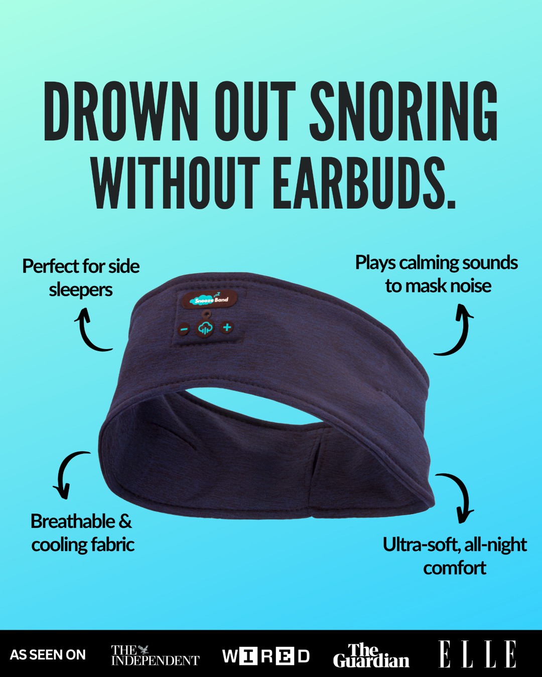 SnoozeBand static ad reference