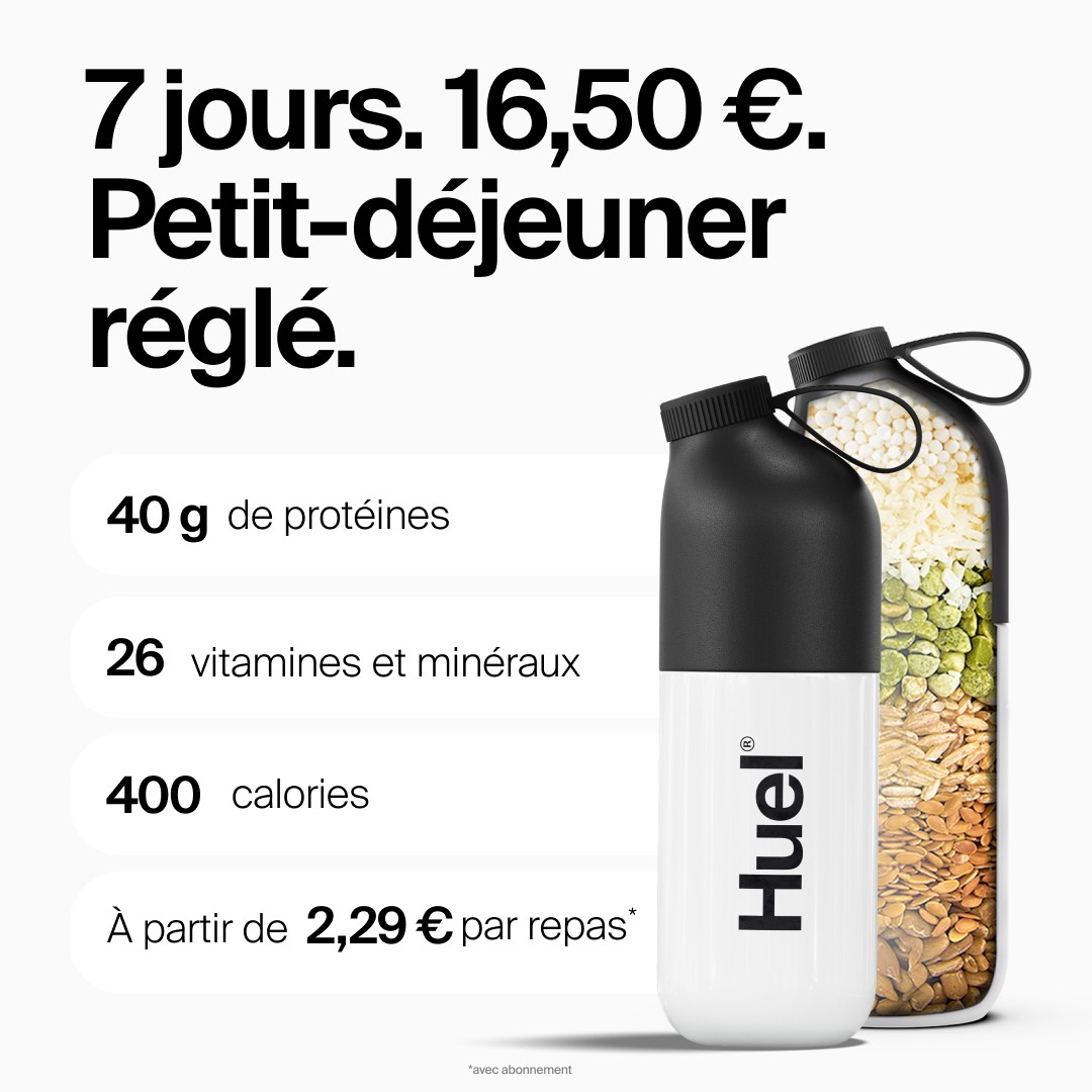 Huel static ad reference