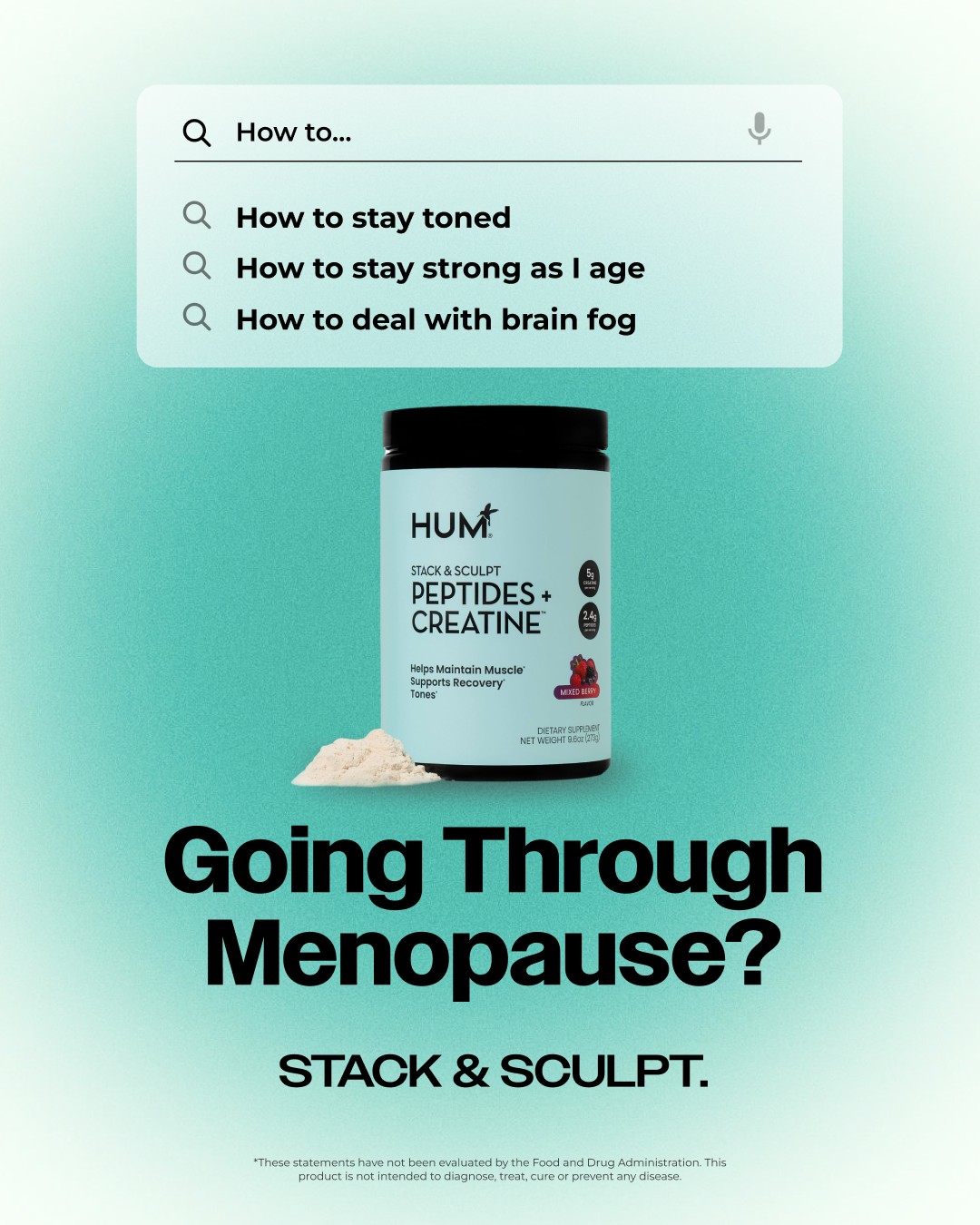 HUM Nutrition native search ad reference