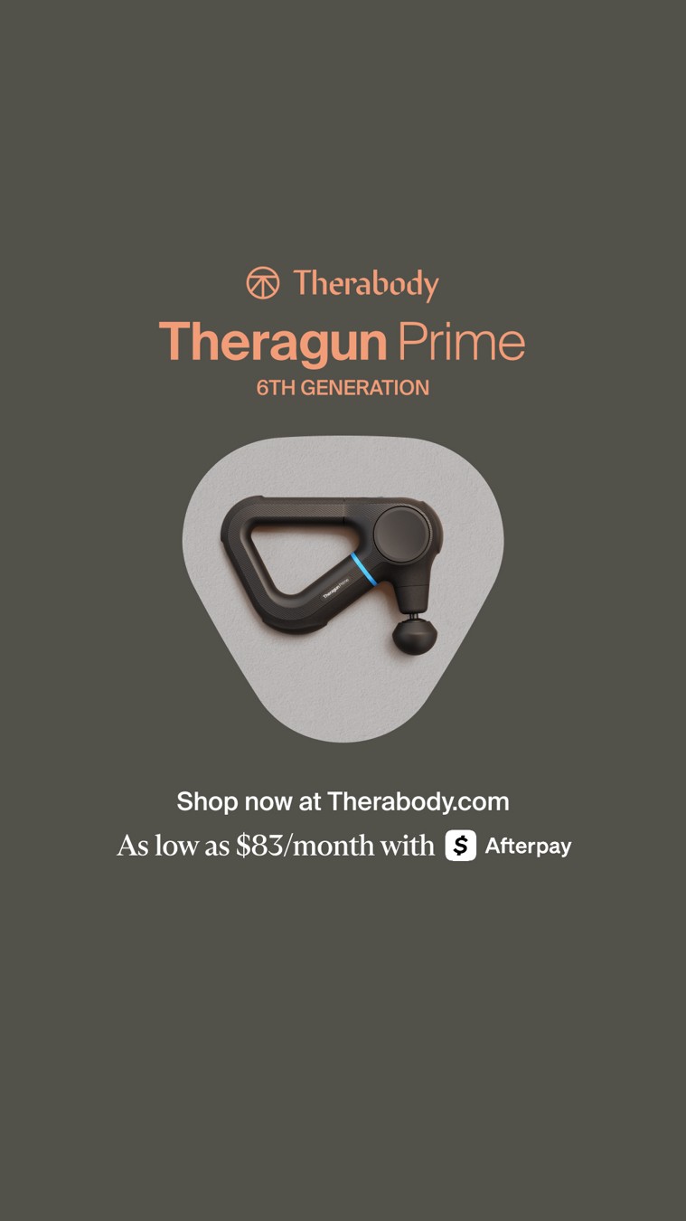 Therabody static ad reference