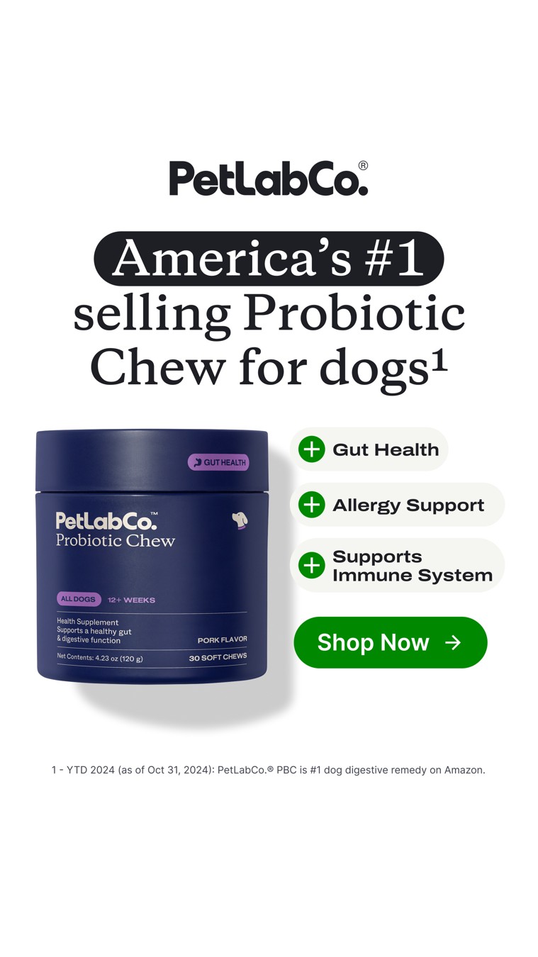 PetLab Co. feature benefit pointout ad reference