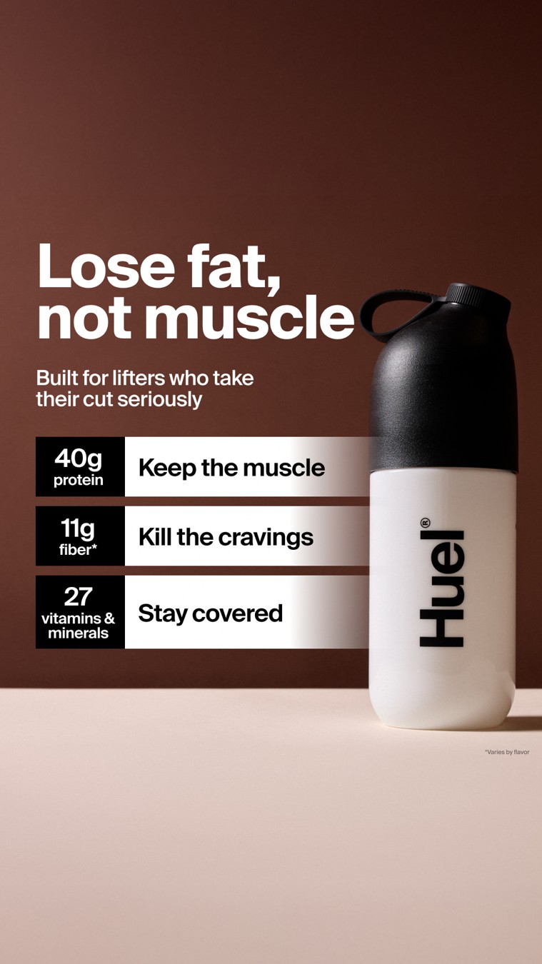 Huel static ad reference