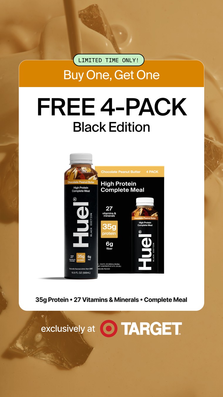 Huel static ad reference