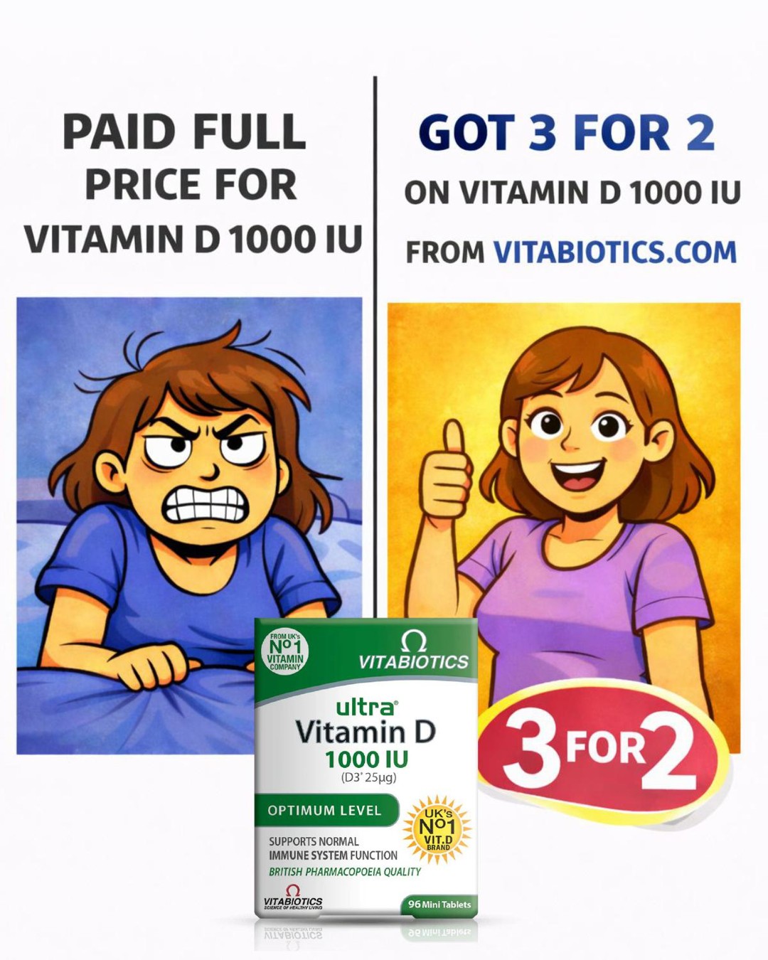 Vitabiotics us vs. them ad reference