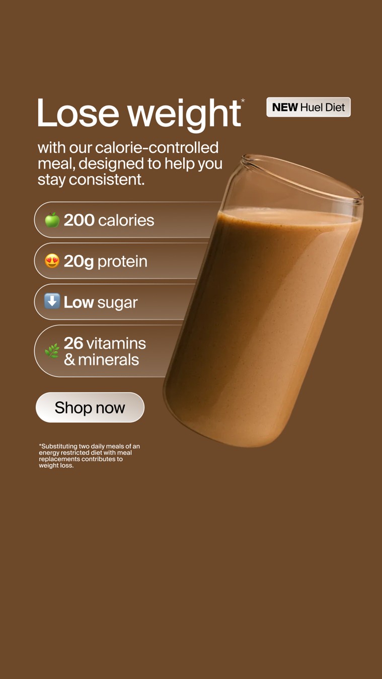 Huel static ad reference