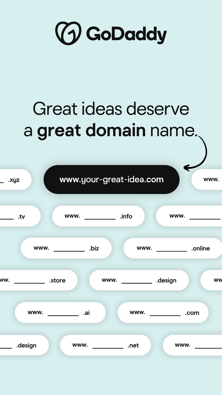 GoDaddy static ad reference