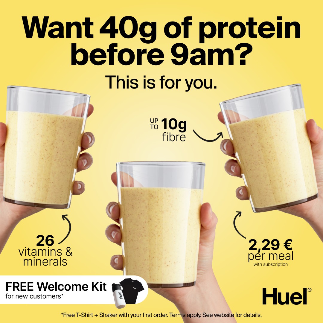 Huel static ad reference