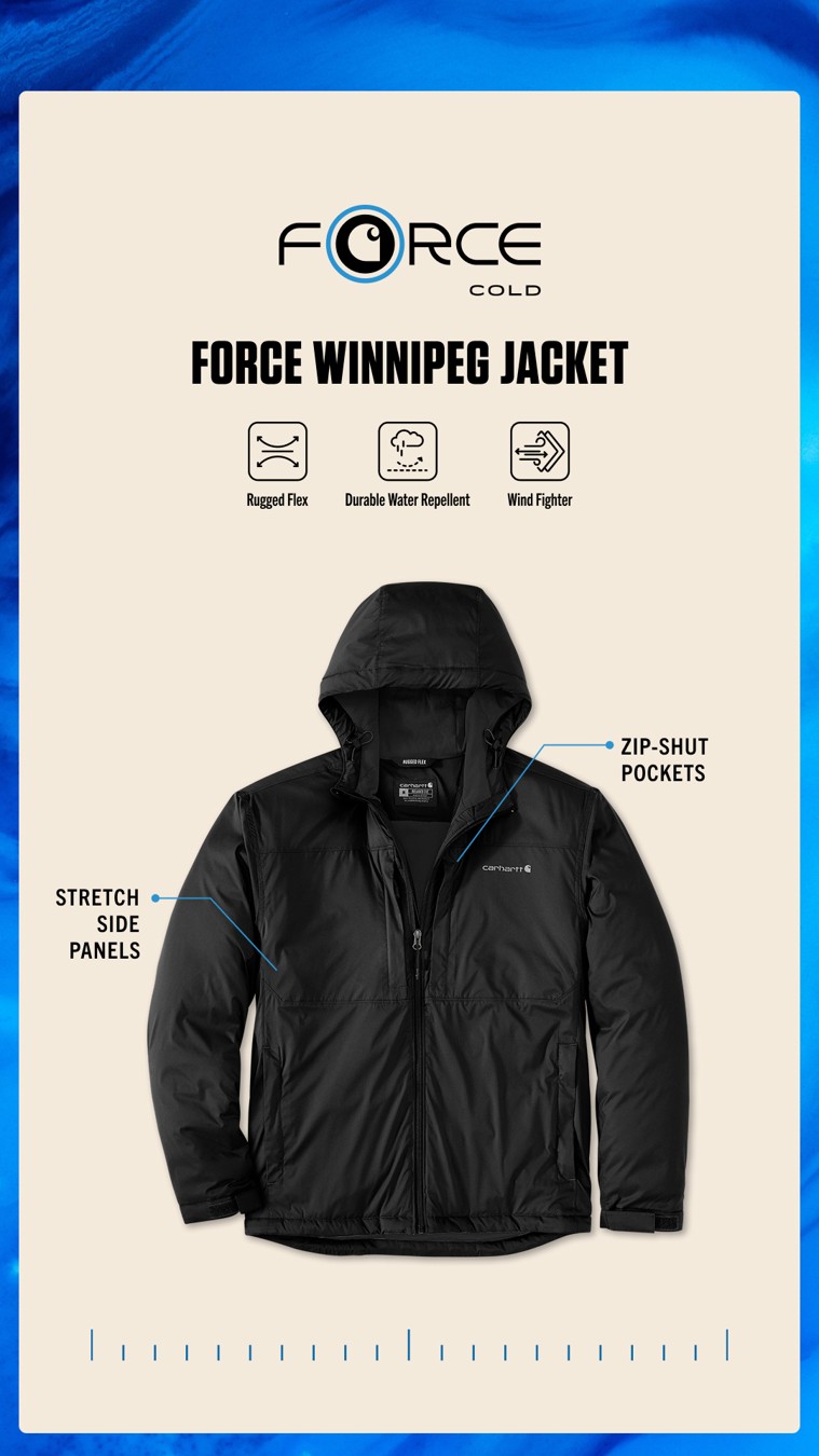 Carhartt feature benefit pointout ad reference