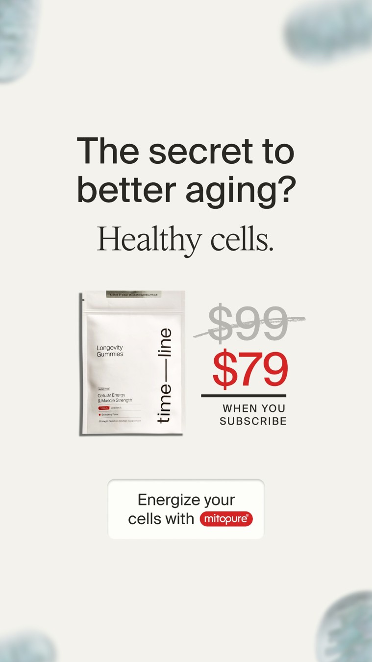 Timeline Longevity static ad reference
