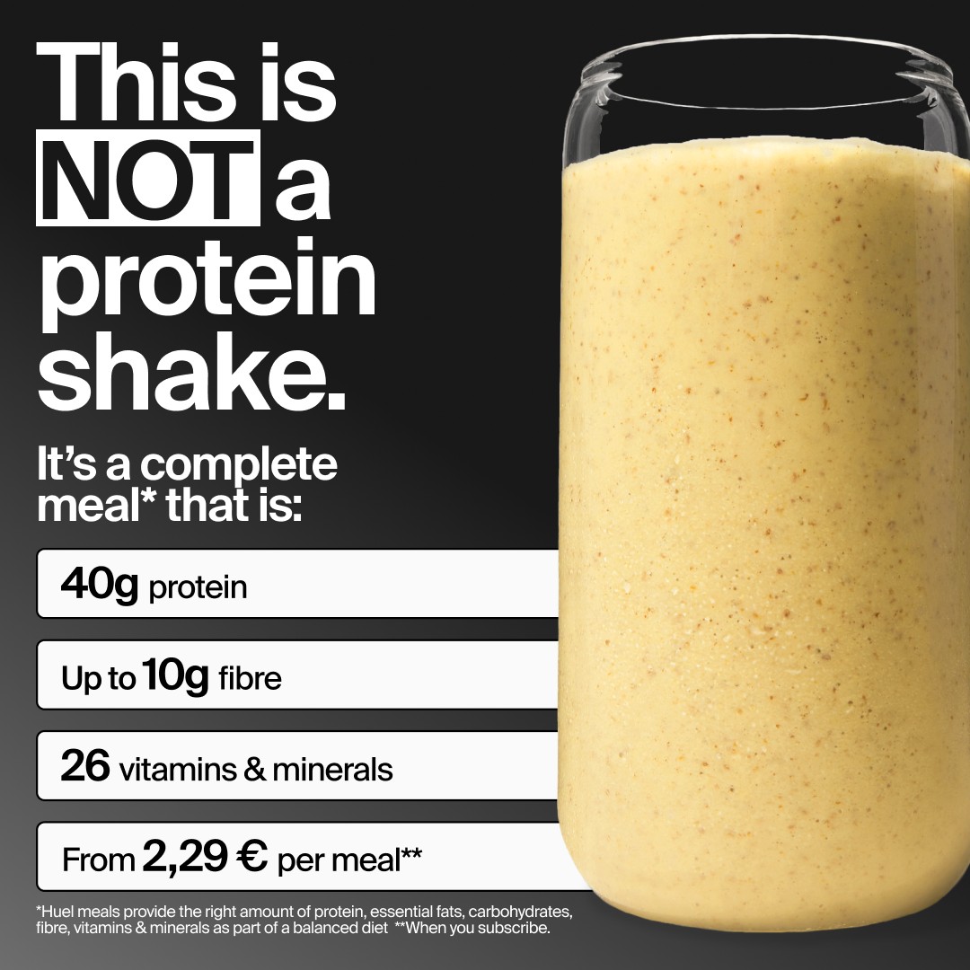 Huel static ad reference