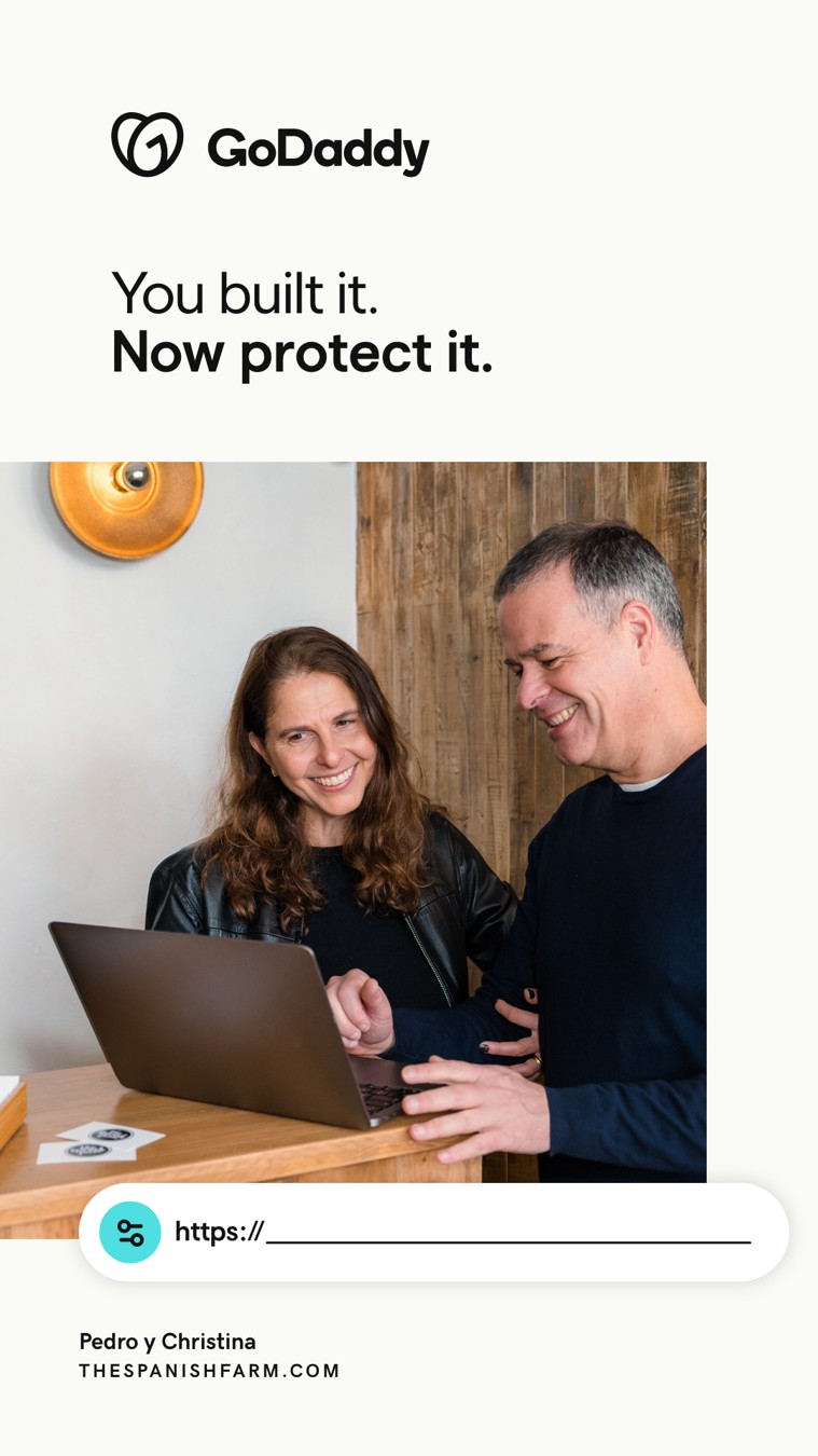 GoDaddy static ad reference