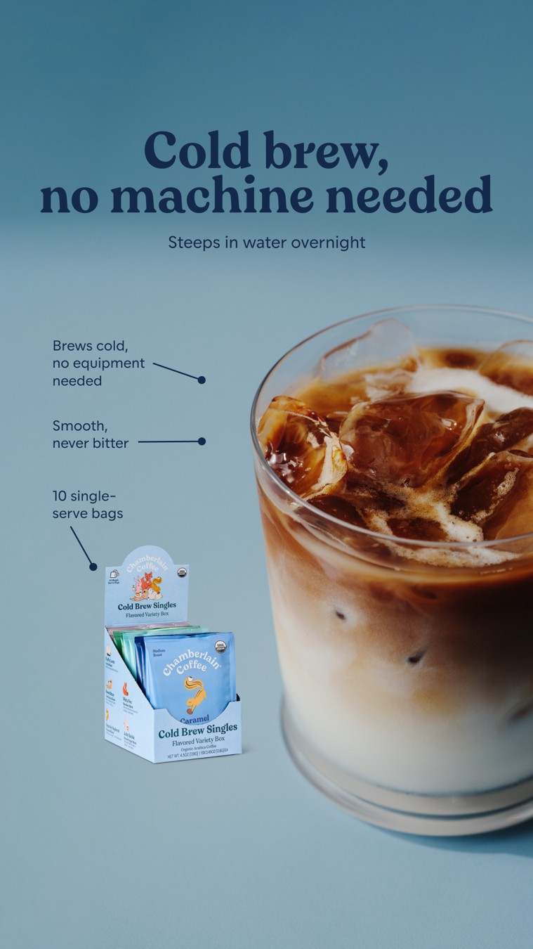 Chamberlain Coffee static ad reference