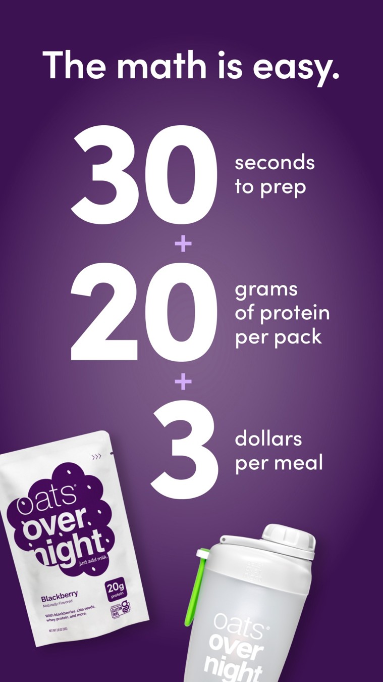 Oats Overnight static ad reference