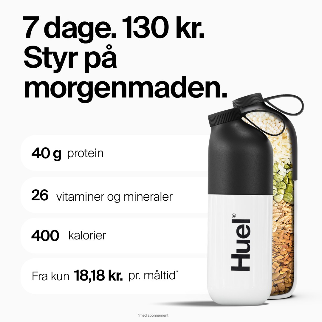 Huel static ad reference