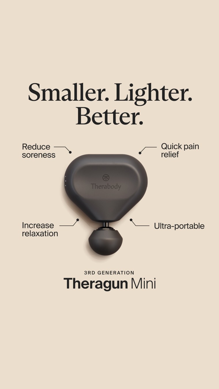 Therabody static ad reference