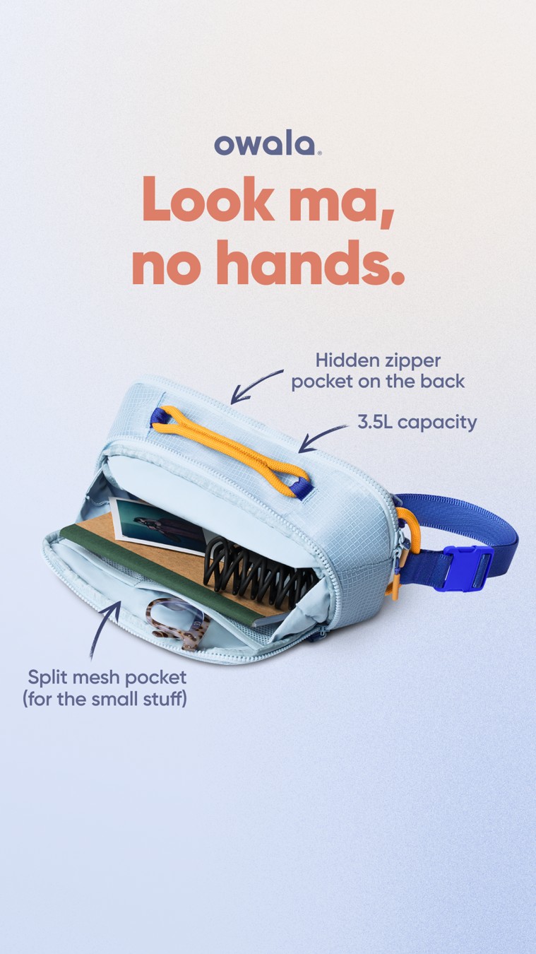 Owala static ad reference