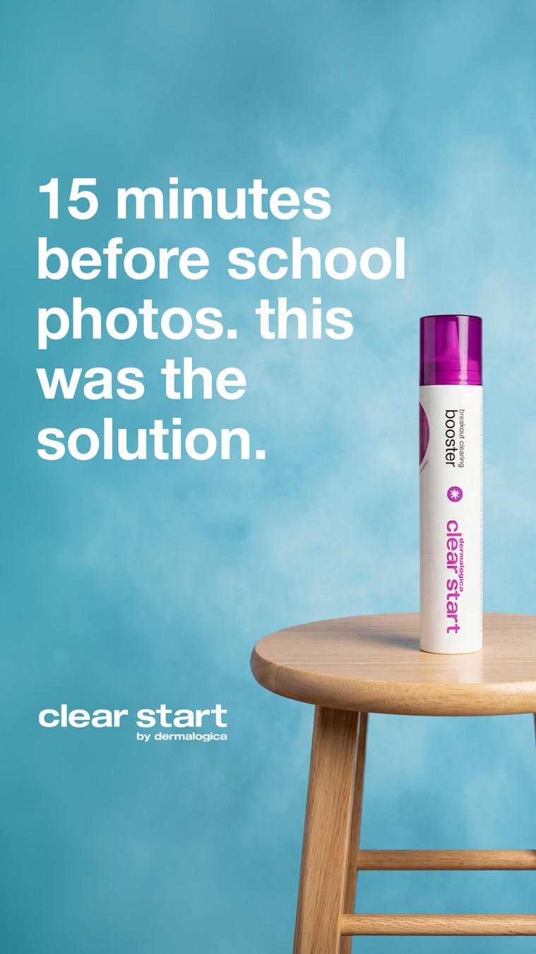 Dermalogica static ad reference