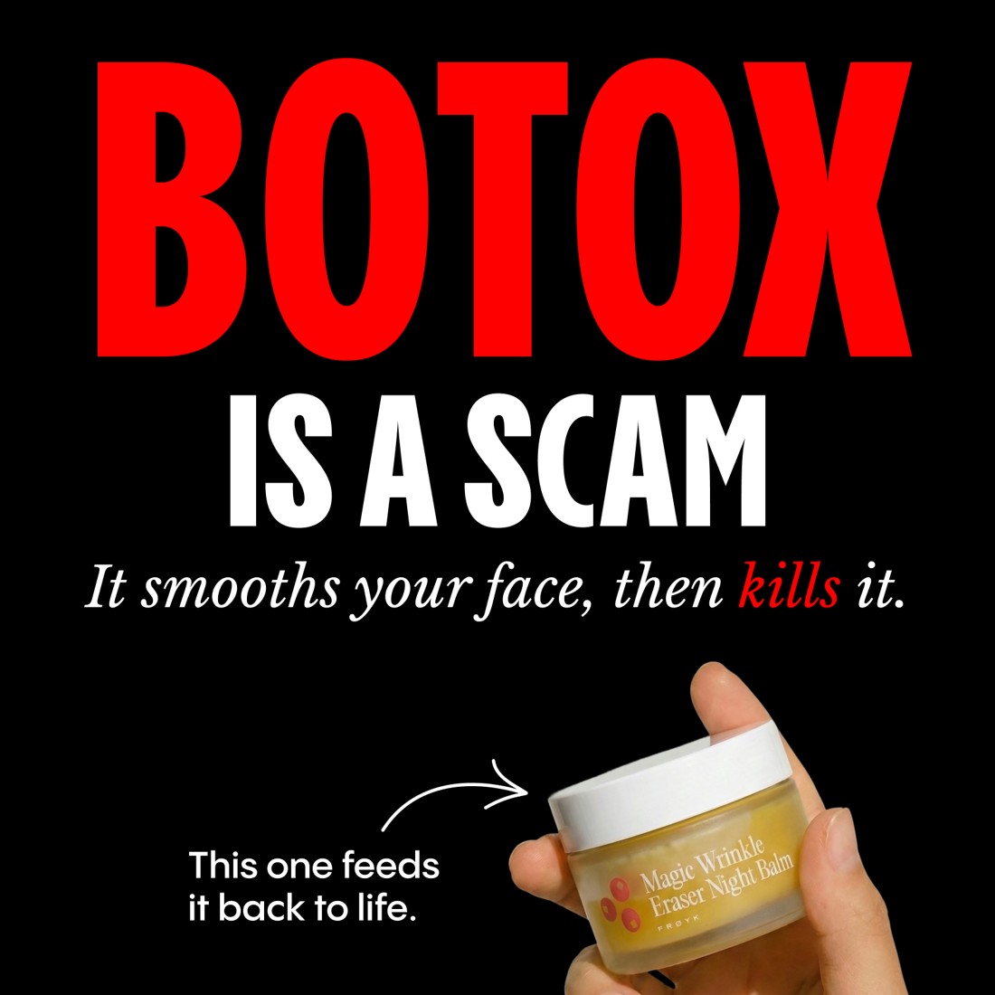 Frøya Organics static ad reference